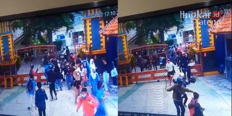 Viral! Aksi Penyerangan di SMKN 3 Semarang, 4 Siswa Diamankan