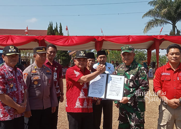TMMD Sengkuyung di Kabupaten Semarang Sasar Betonisasi Jalan Sepanjang 550 Meter