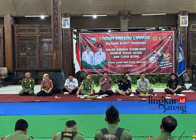 Deteksi Peredaran Rokok Ilegal, Pemkab Semarang Gandeng Linmas
