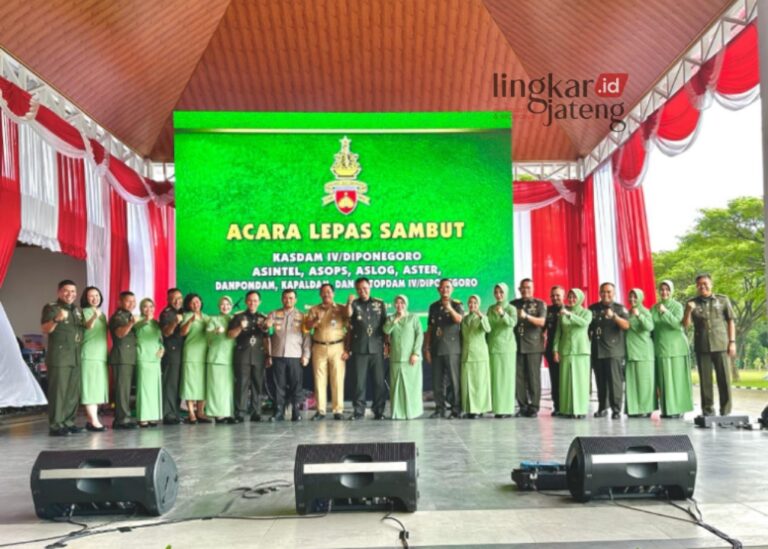 Pimpin Sertijab Kasdam dan Pejabat Teras Kodam IV/Diponegoro, Ini Pesan Mayjen TNI Tandyo
