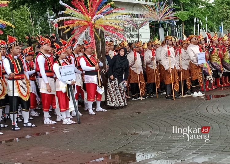 Sempat Diguyur Hujan, Tradisi Dugderan Kota Semarang Tetap Meriah