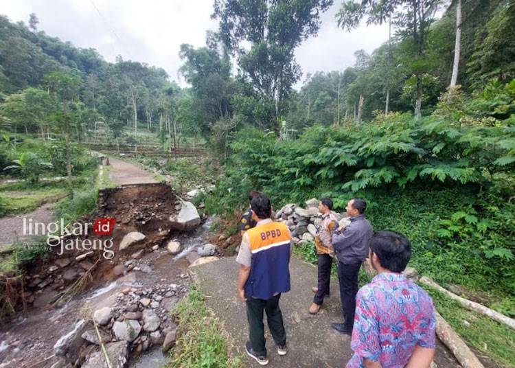 Perbaikan Jalan Putus di Desa Tajuk Semarang Tunggu Hasil Asesmen