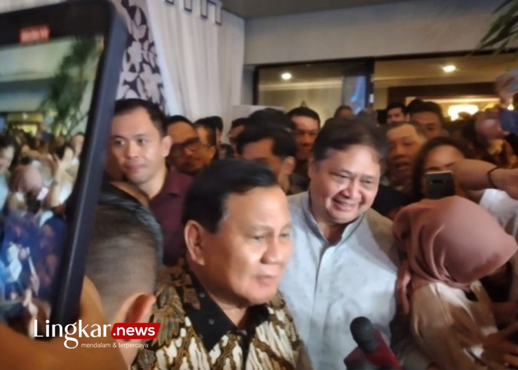 Prabowo – Airlangga Ngobrol Selama 2 Jam saat Halal Bihalal, Bahas Apa?