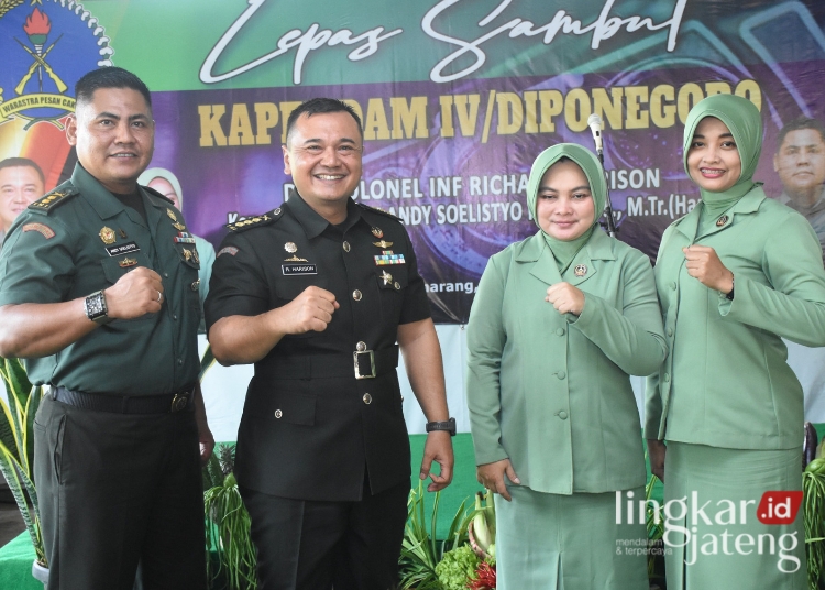 Lepas Sambut, Letkol Inf Andy Soelistyo Resmi Jabat Kepala Penerangan Kodam IV/Diponegoro