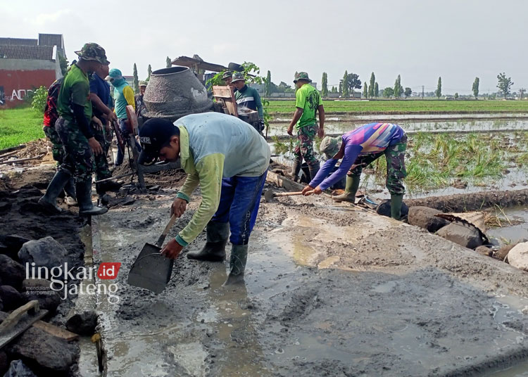 Kapendam IV/Diponegoro Apresiasi Progres Pengerjaan TMMD Kodim 0726/Sukoharjo