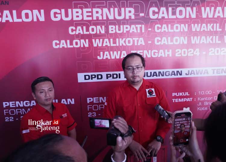 Ambil Formulir Cagub di PDIP, Hendrar Prihadi Maju Pilkada Jateng 2024