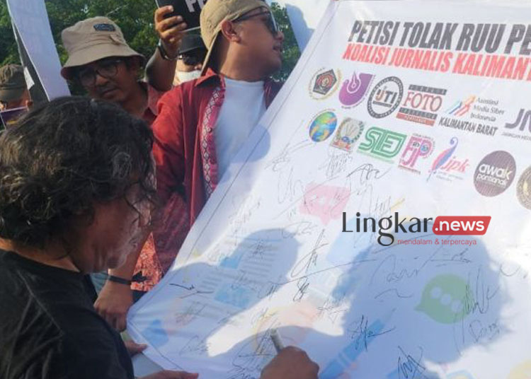 Berpotensi Rampas Kebebasan, Organisasi Pers se-Indonesia Demo Tolak RUU Penyiaran