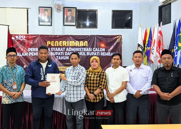 Perbaikan Berkas Beres, Vivit-Umam Siap Hadapi Pilbup Rembang